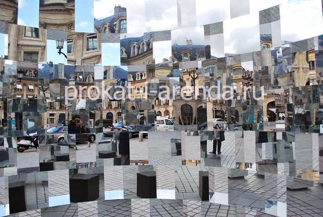 зеркальные кубы для декора