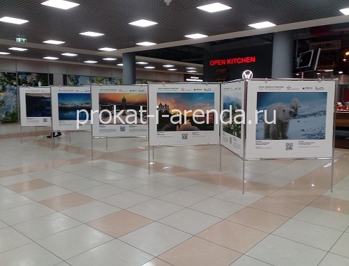стенды для фотовыставки аэропорт Шереметьево